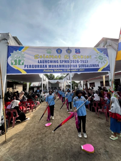 Sukses Launching PPDB Perguruan Muhammadiyah Serbelawan, Pertama Kalinya Digelar di Nagori Padang Mainu. - Berbagikabar.com