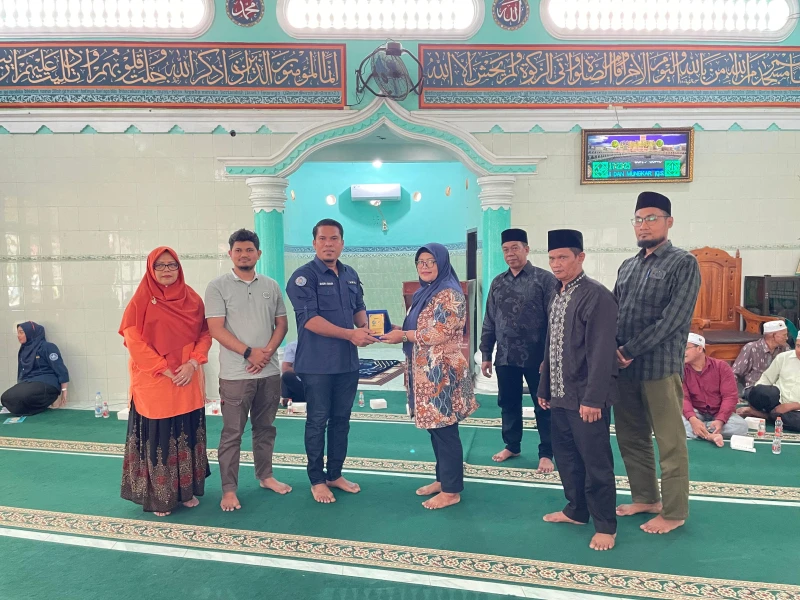BK FKIP UMSU Pekomas di Serbalawan, BKM Al-Huda: Kami Siap Bekerjasama. - TajamNews